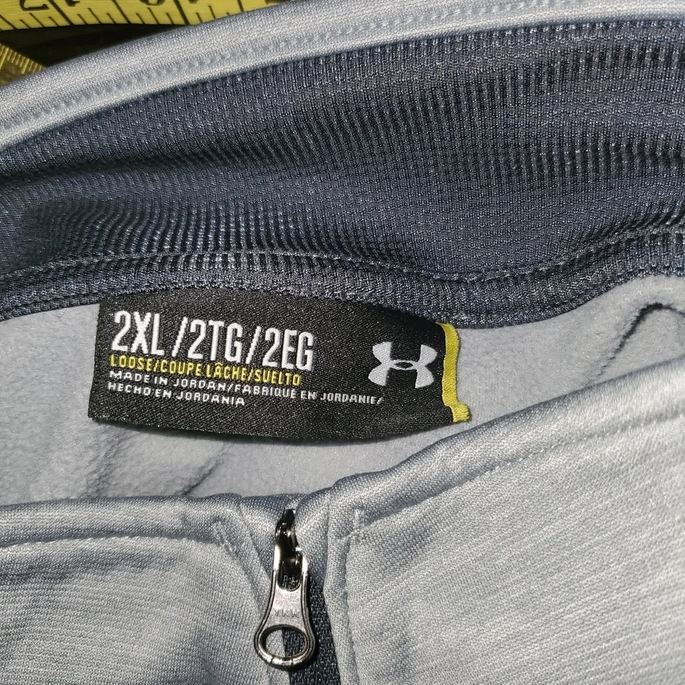 Men’s Under Armour 1/4 Zip Fleece Pullover 2XL - Picture 5 of 5